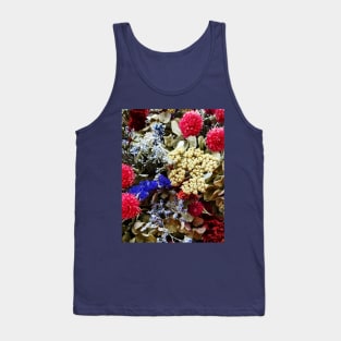 Assortment of Dried Flowers Tank Top